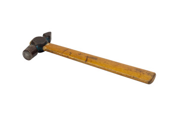 hammer, isolated from the background, on a white background
