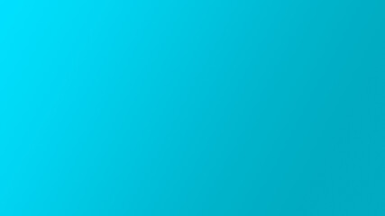 Turquoise gradient abstract background. Gradient background in turquoise colour.