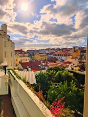 view of the city