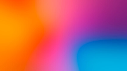 Multicoloured abstract vivid gradient background