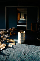 The hotel is trashed after it was used by asylum seekers. refugees lived here during hard times. sadly the hotel was thrased and is completly destroyd. it will be demolished.