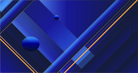 Abstract blue background with lines