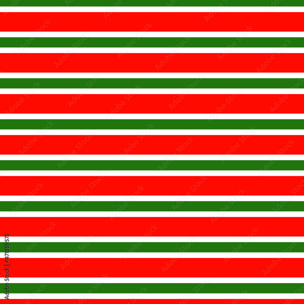 Poster merry christmas abstract background vector. new year pattern horizontal stripe seamless white, red, 