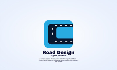 vector bending road high ways road curves