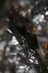 Aluminum paper abstract background close up high quality big size prints