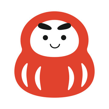 recommend clip art: かわいい達磨のイラスト　文字なし