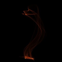 Fire flame, spark, sparkle light or flake isolated overlay on black isolated background design. Stock photo of red, orange flame heat fire overlays abstract black background. fire overlay effect.