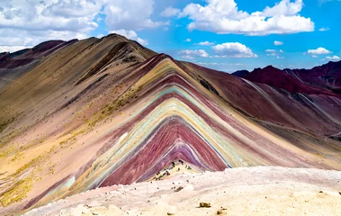 Fototapete Vinicunca Vinicunca Rainbow Mountain in der Nähe von Cusco in Peru