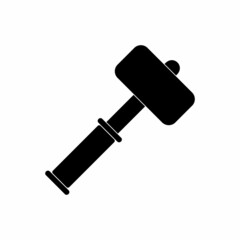 hammer icon, hammer vector sign symbol