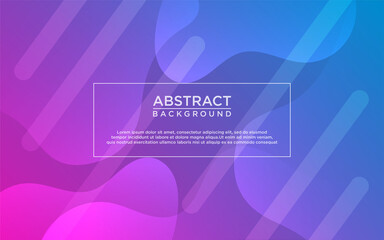 Abstract Colorful geometric background. Liquid color background design. Fluid shapes composition