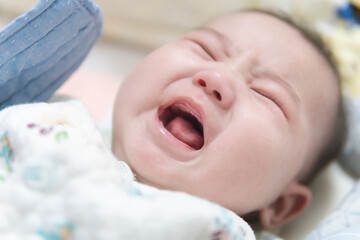 Expressive baby girl