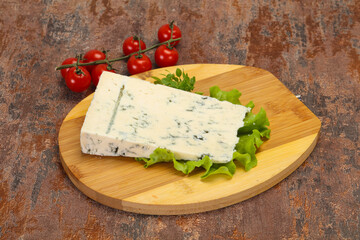 Italian traditional gorgonzola soft cheese