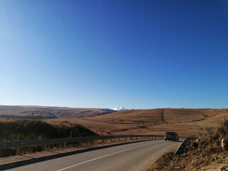 Caucasian mineral waters. Mountain view