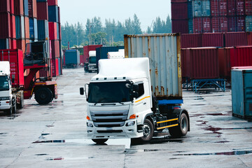 Truck A view of the large container industry.