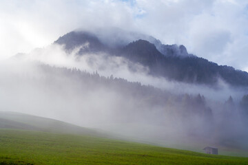 Sunny day on dolomites