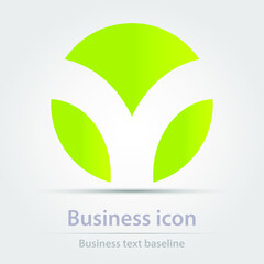 Originally designed vector  color business icon for creative design