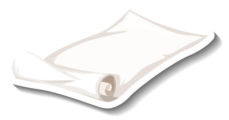 Blank vintage scroll paper