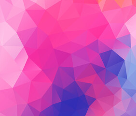 Vector background from polygons, abstract background, wallpaper
