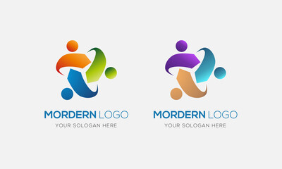 Modern Technology Logo Design Template