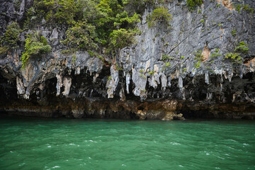 Cave in the sea