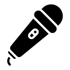 karaoke glyph icon