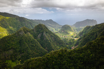 The island of Eternal Spring - Madeira with beautiful views and mountain peaks