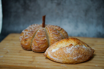 Homemade sourdough bread food photography recipe idea                 