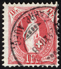 Postage stamps of the German Democratic Republic. Stamp printed in the German Democratic Republic. Stamp printed by German Democratic Republic.