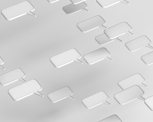 opinion 3d graphic of a symbol on a blackboard