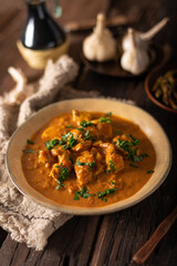 Delicious chicken curry