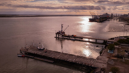 Club de Pesca y Nautica, Ing. White, Bahia Blanca, Argentina.