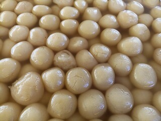 tasty white colored sweet stock on factory