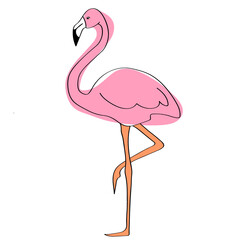 pink flamingo