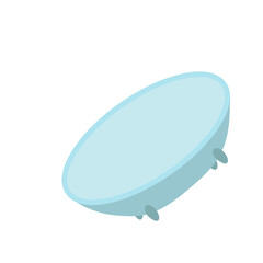 illustration of a bath