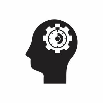 recommend clip art: Head and speedometer design, growth mindset, potential development, fast self improvement