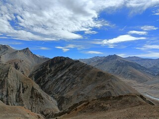 landscape in the himalayas