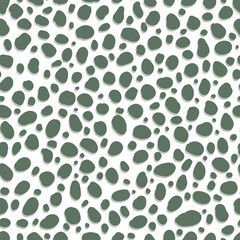 Abstract Green Pattern, Abstract Green Background, Seamless green dot pattern, Seamless background, Green irregular spot print, Minimalist seamless pattern, Green geometric design background 