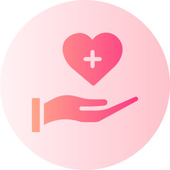 healthcare gradient icon