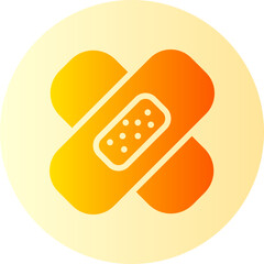 Band Aid gradient icon