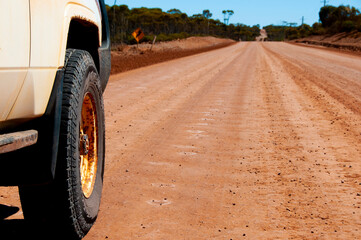Off Road Track in the Countryside
