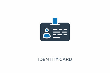 Fototapeta premium IDENTITY CARD icon in vector. Logotype