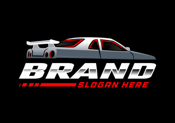 Obraz premium Automotive speed car logo