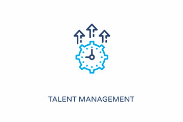 Talent Management icon in vector. Logotype