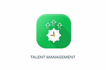 Talent Management icon in vector. Logotype