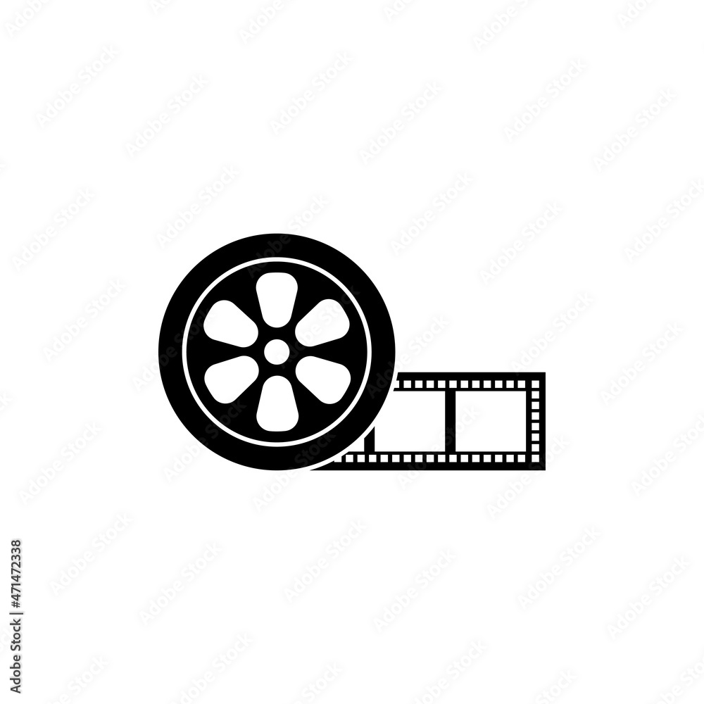 Sticker film reel