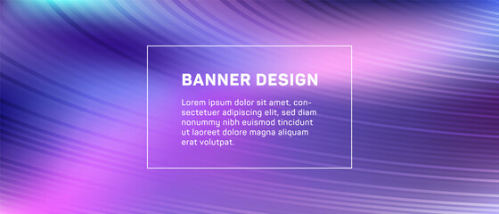 Abstract banner digital backdrop vector design.
