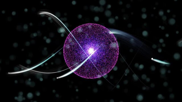 Artificial intelligence core. Abstract Energy Structure