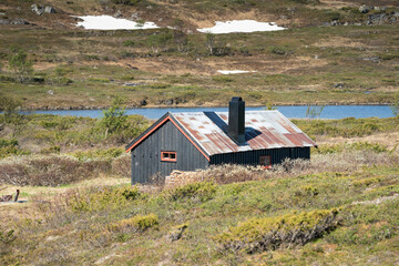 Busjøen in Holtaalen, Norway