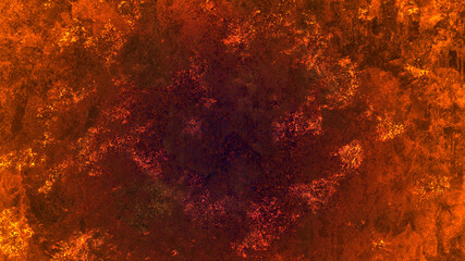 Burnt texture, dirty stained abstract digital art background.