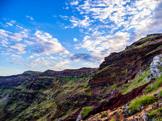Naklejka premium 阿蘇 力強い大地